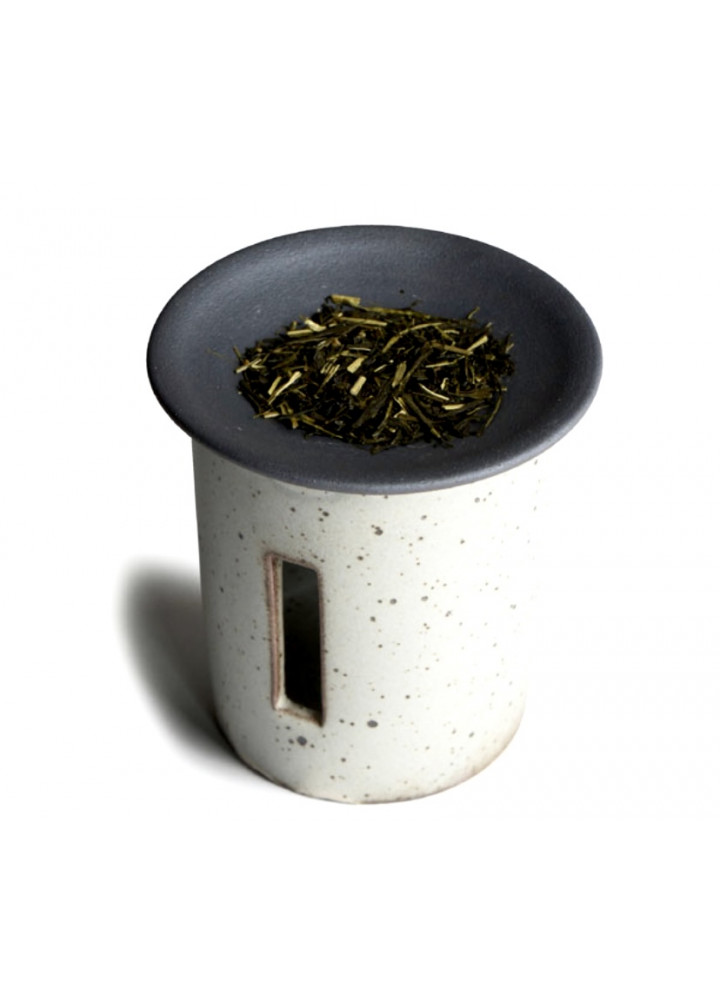 SALIU • 陶瓷茶香爐 • 米白色